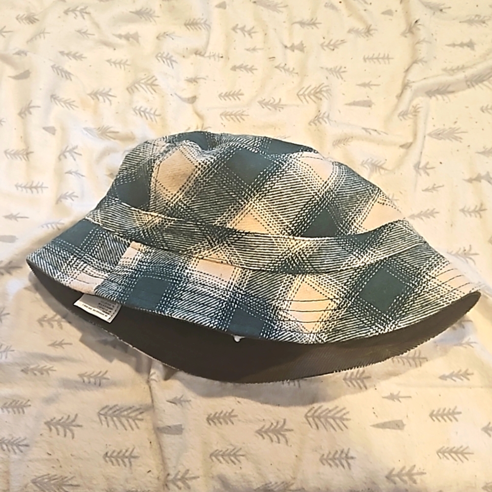 American eagle plaid bucket hat